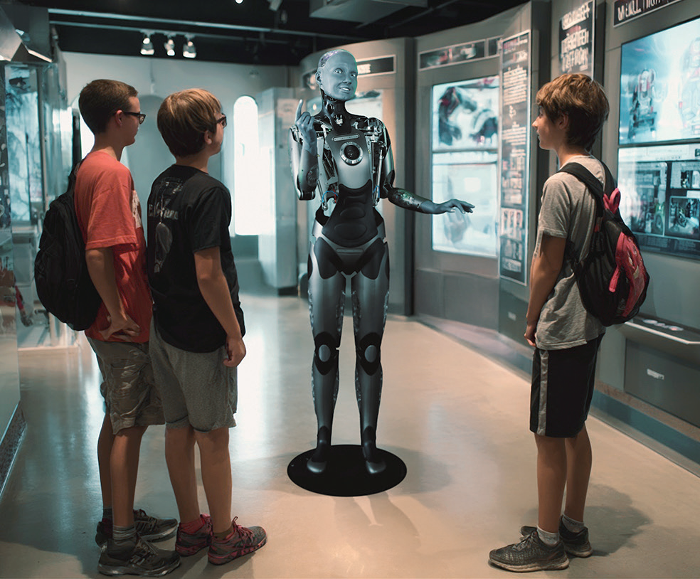 Engineered Arts Robot Interaction